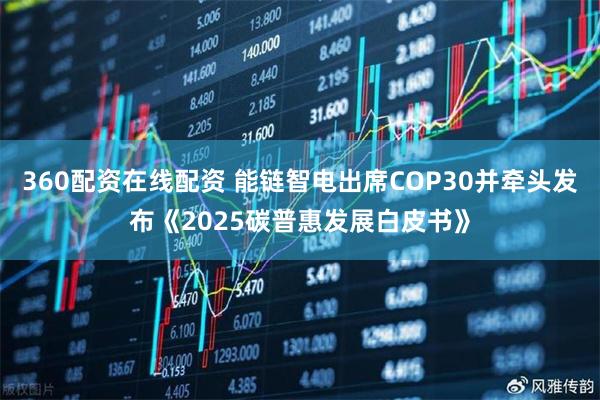 360配资在线配资 能链智电出席COP30并牵头发布《2025碳普惠发展白皮书》